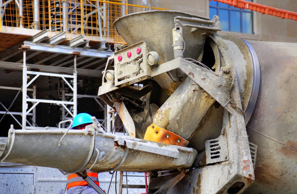 Construction in the heart of а downtown